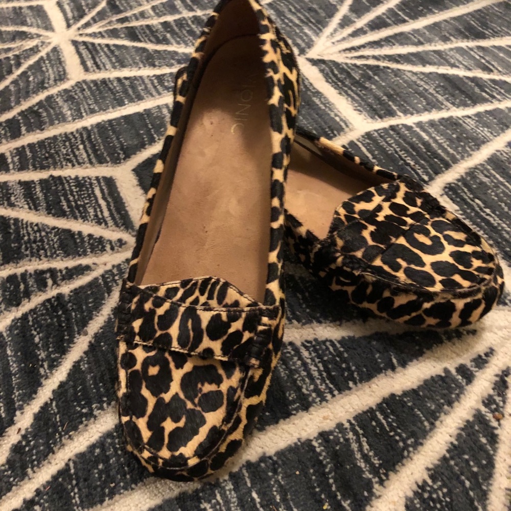 Calf hair flats